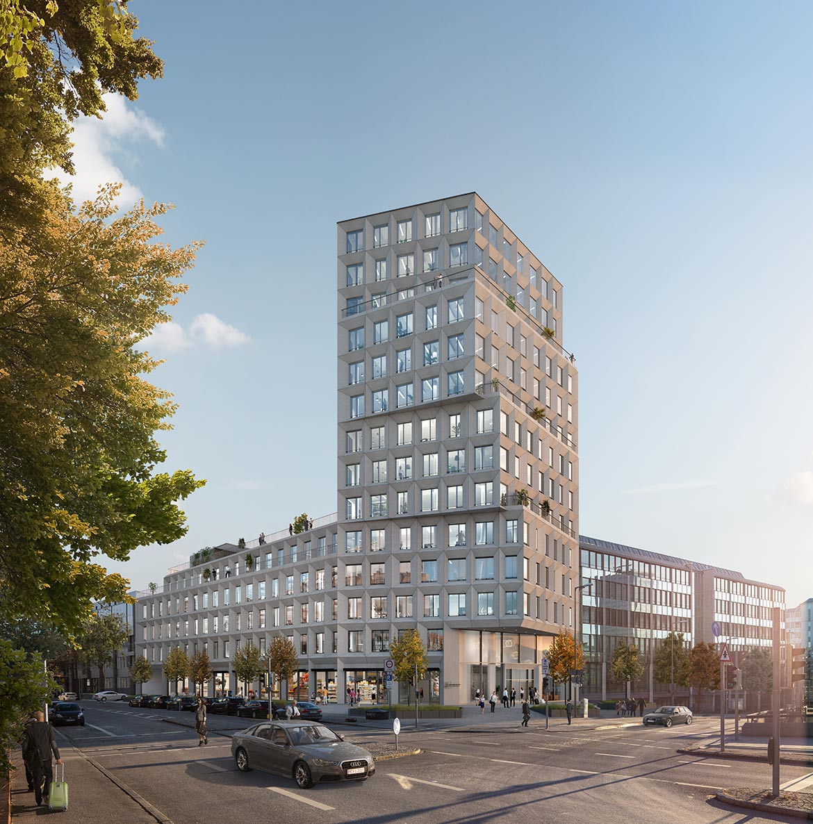 Neubau Bürogebäude am Heimeranplatz